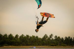 Sri Lanka kitesurfing skok Łukasza Cerana